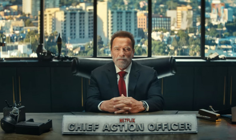Netflix's Chief Action Officer Arnold Schwarzenegger unveils new slate of titles
