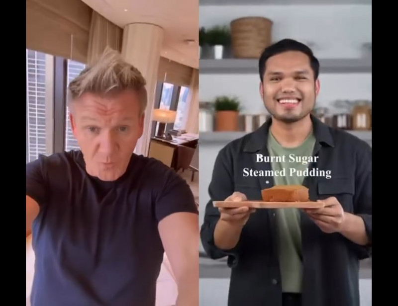 Food influencer Khairul Aming gets Gordon Ramsay’s stamp of approval