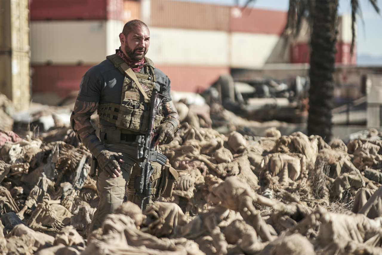Dave Bautista in Army of the Dead. – Pic courtesy of Netflix