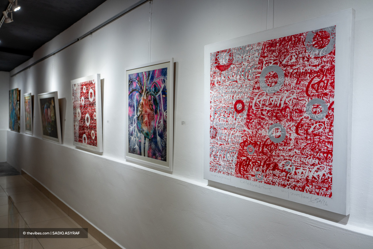 The artists of Gene8 had numerous discussions on the purpose of the art being displayed. – SADIQ ASYRAF/The Vibes pic
