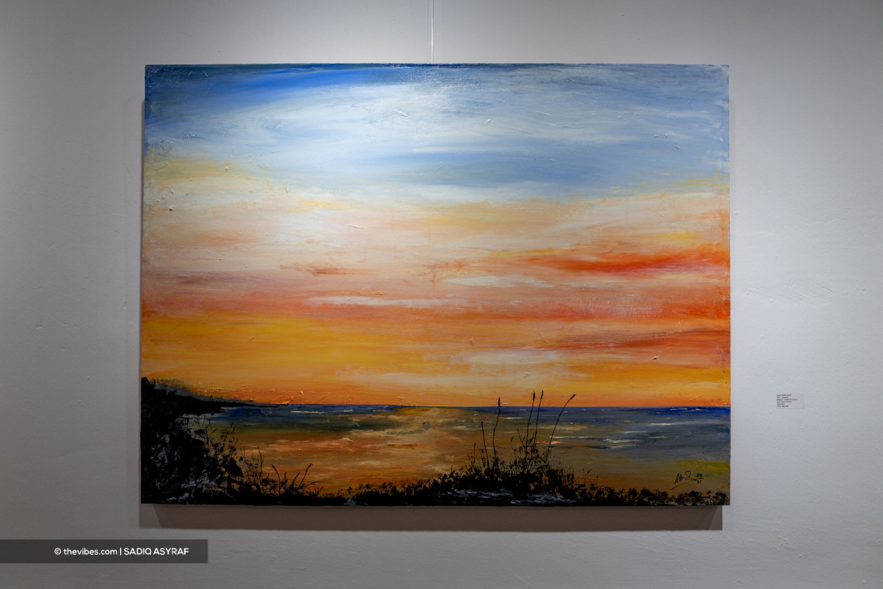 Since its launch on October 4, 'A Journey of Expressions' has sold 40% of its overall collection on display.– SADIQ ASYRAF/The Vibes pic
