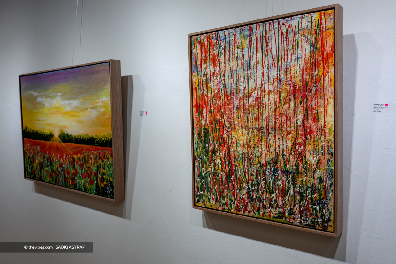 In 'A Journey of Expressions' the artists were given the freedom to express themselves. – SADIQ ASYRAF/The Vibes pic