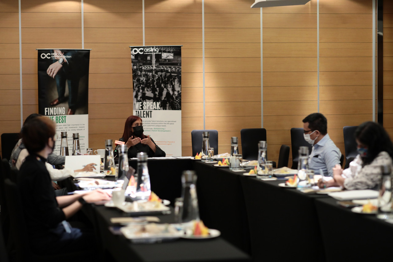 The whitepaper titled ‘Companies Thriving During the  Pandemic: Most in-demand talent and skills during an unprecedented time’, was released yesterday at an event at the Hilton Kuala Lumpur. – Pic courtesy of the Aisling Group