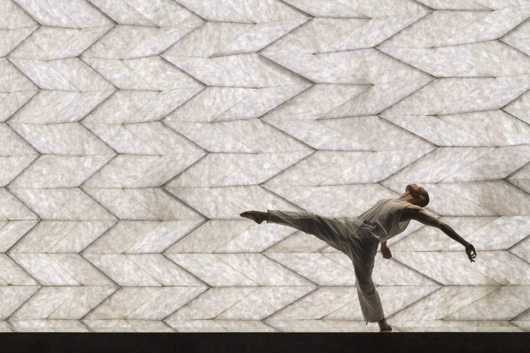 A shot of the video installation at the Opposite House in Beijing. – Pic courtesy of Swire Hotels