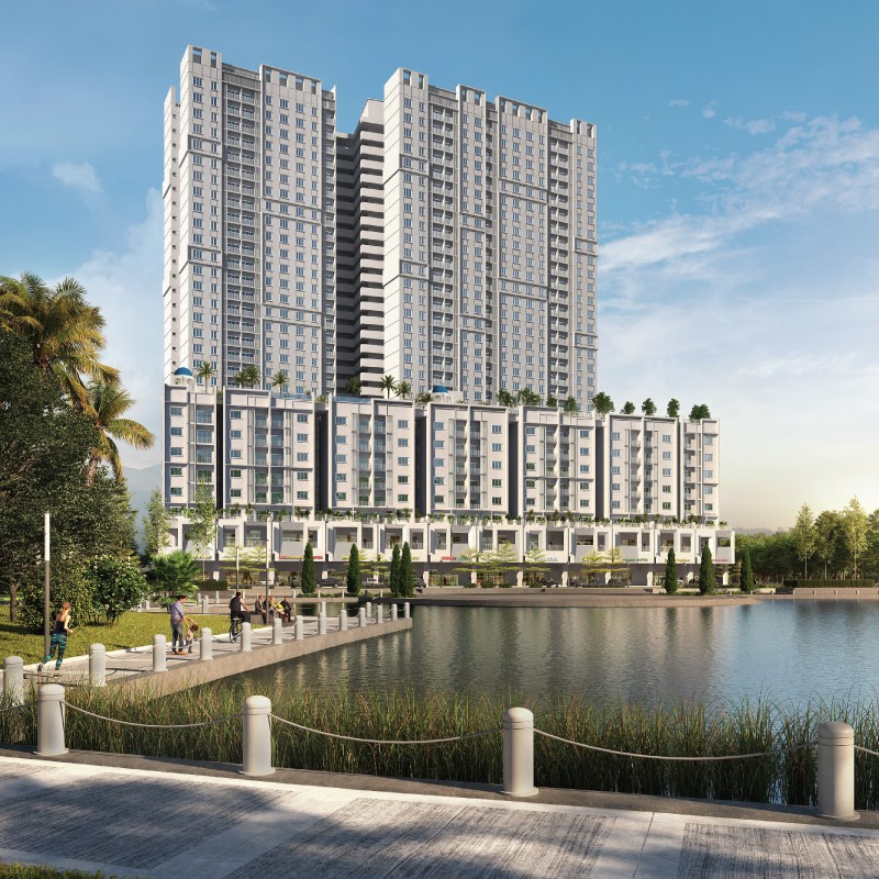 The Tresor in Klang South offers a breathtaking view of the 8-acre Lakepark and brings the iconic Santorini Cycladic architecture style right into the comfort of your home. — Pic courtesy of Mitraland