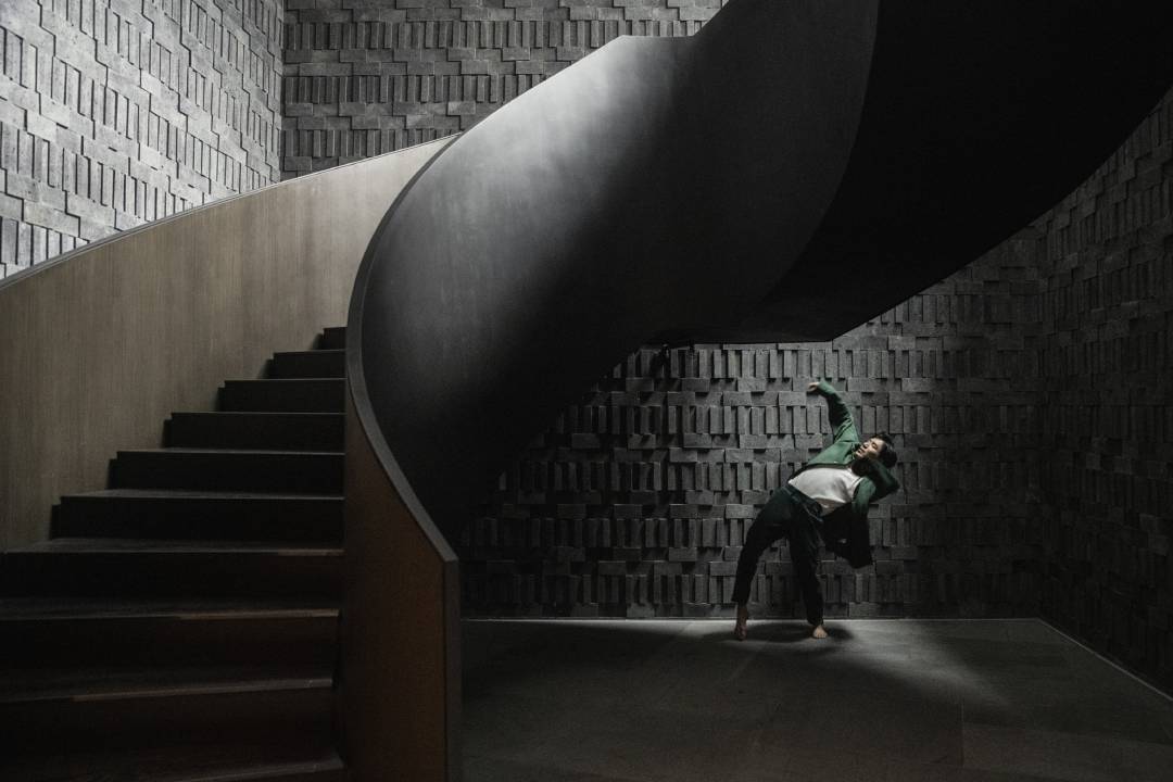 A shot of the video installation at the Middle House in Shanghai. – Pic courtesy of Swire Hotels