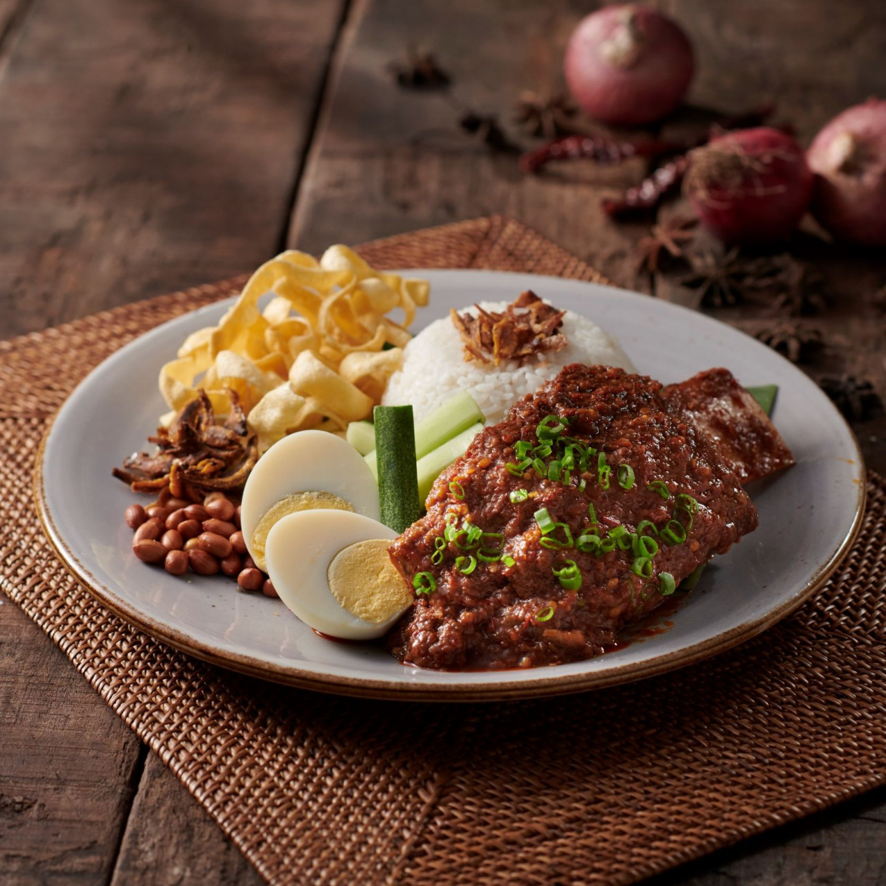 The short rib nasi lemak looks appropriately mouth-watering. – Pic courtesy of WIP On The Park