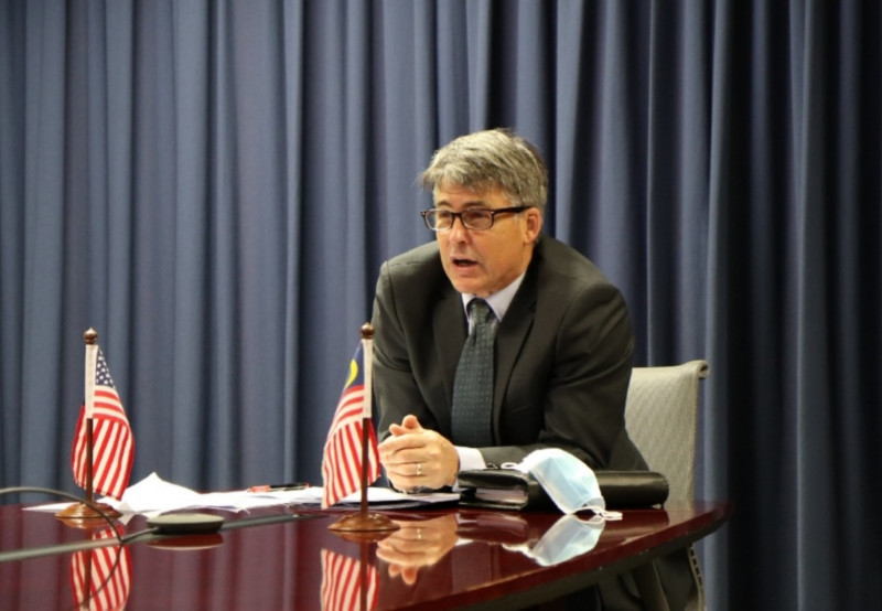US working with S’wak to tackle Covid-19 and climate change, maintain regional security