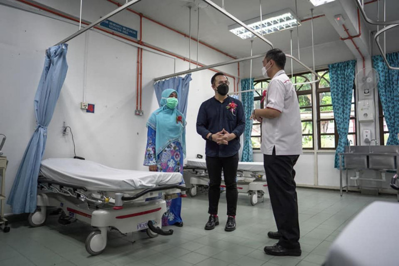 Bukit Mertajam Hospital ward ready with help of Chong Wei, other donors