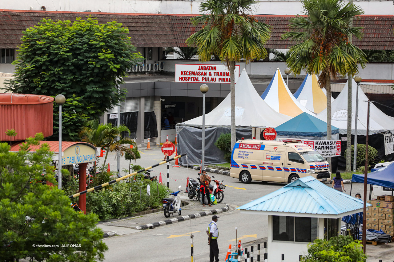 The latest Covid-19 surge has put Penang’s health system under immense strain. – The Vibes file pic, September 13, 2021