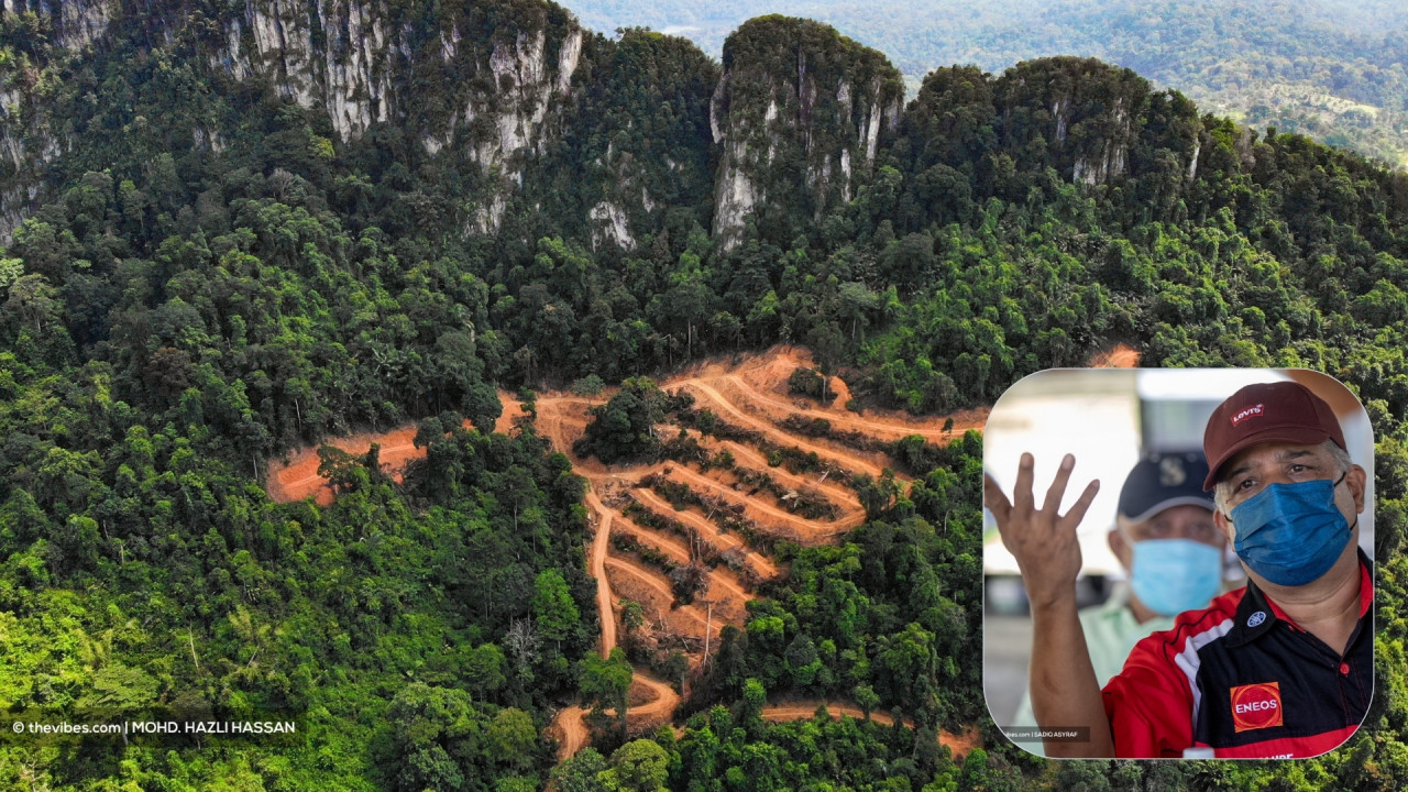 When clearing activities on the eastern part of Bukit Tabur unsettled environmentalists and local residents last month, it left watchful eyes confused. (Mugshot) Joint Kemensah RA chairman Fazil Abdullah. — Mohd Hazli Hassan & Sadiq Asyraf/The Vibes pic