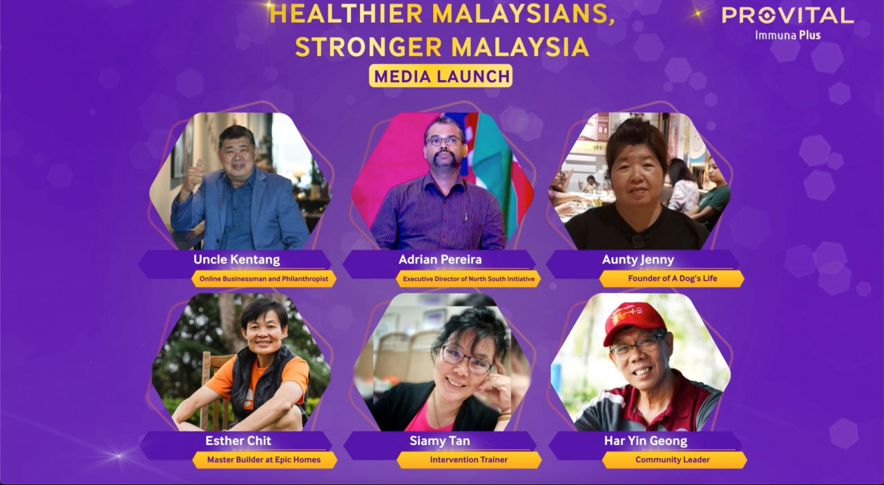 The local heroes being celebrated as part of 'Healthir Malaysians, Stronger Malaysia'. – Pic courtesy of Mead Johnson Nutrition