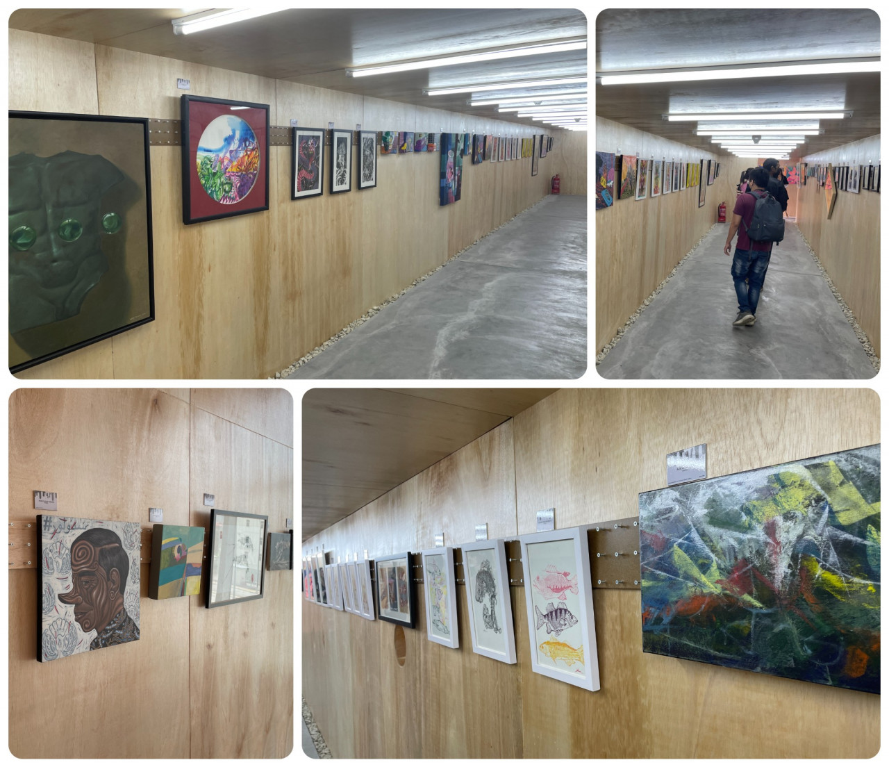 The art gallery has dozens of paintings by local artists for sale. The plan is to periodically rotate in new art. – Haikal Fernandez pic