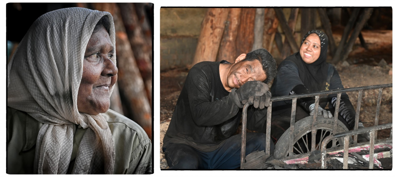 More photography from a charcoal factory in Kuala Sepetang. – Pic courtesy of Philippe Durant