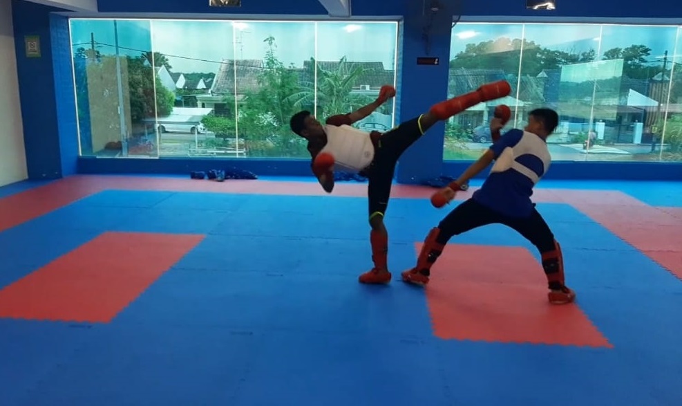 Vicnesvaran Varatharajoo’s students sparring at his centre in Johor Baru. – Screen grab, September 26, 2021