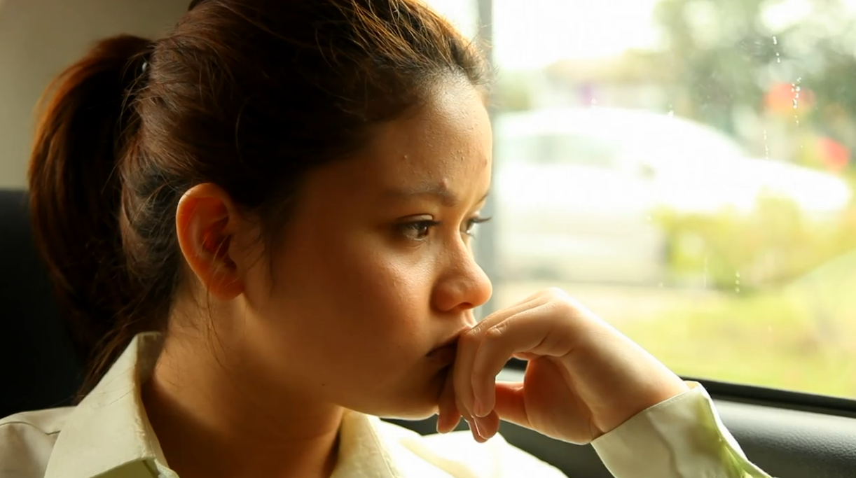 Sharifah Aryana plays the character ‘Aishah’ in the short film ‘Diri’ directed by her sister, Sharifah Aleysha. — Pic courtesy of Nyawa