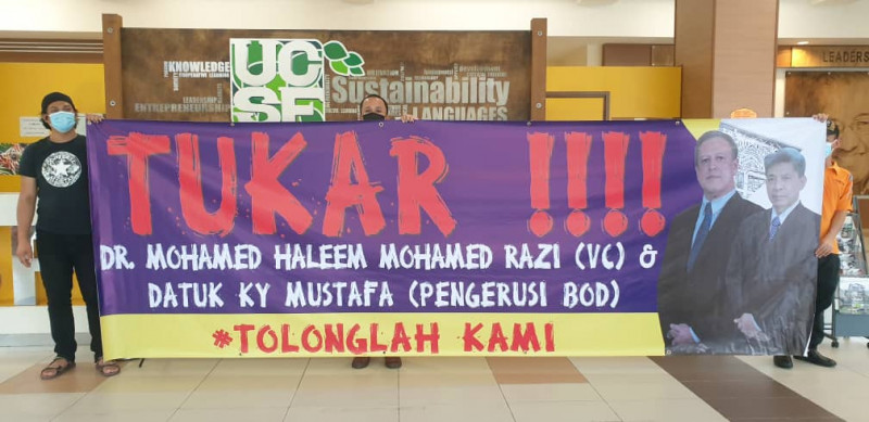 UC Sabah Foundation staff demand VC’s ouster as tussle over pay persists