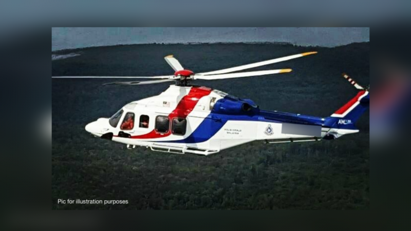 M’sian police chopper reportedly enters S’pore airspace, flies over army training grounds