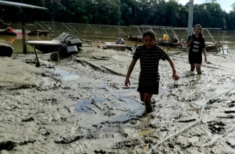 Floods render roads inaccessible, cutting rural S’wakians off from outside world