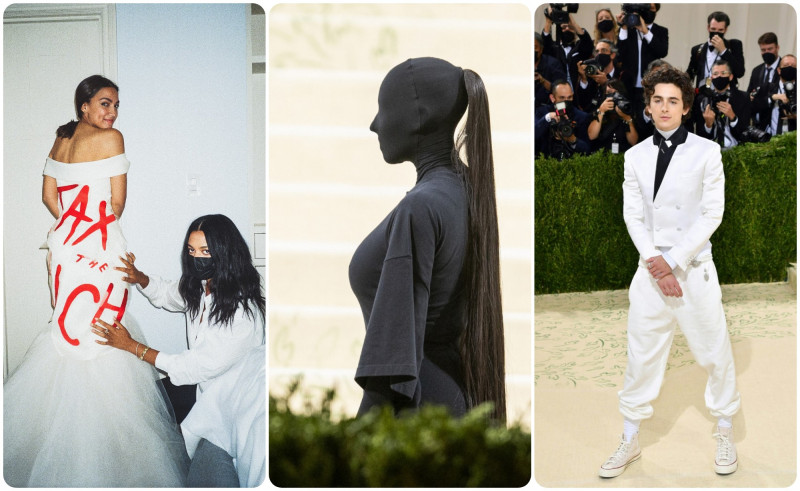 Stars dazzle in defiant fashion at ‘surreal’ Met Gala