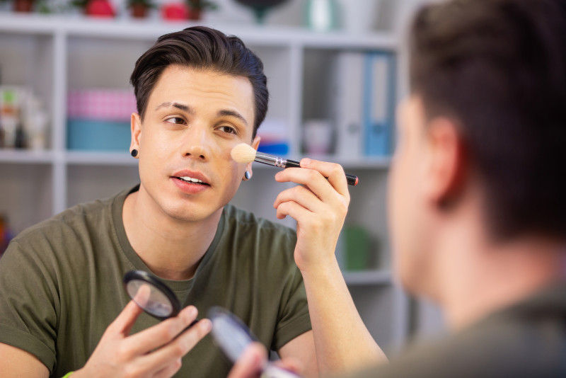 Slowly but surely: men, makeup and the mainstream