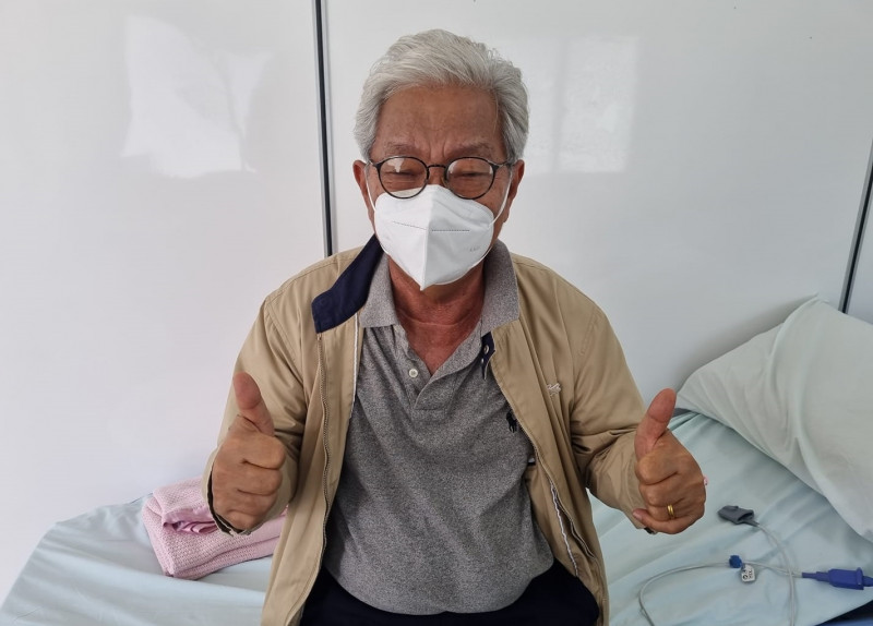 Masing in ICU with Category 3 Covid-19 infection