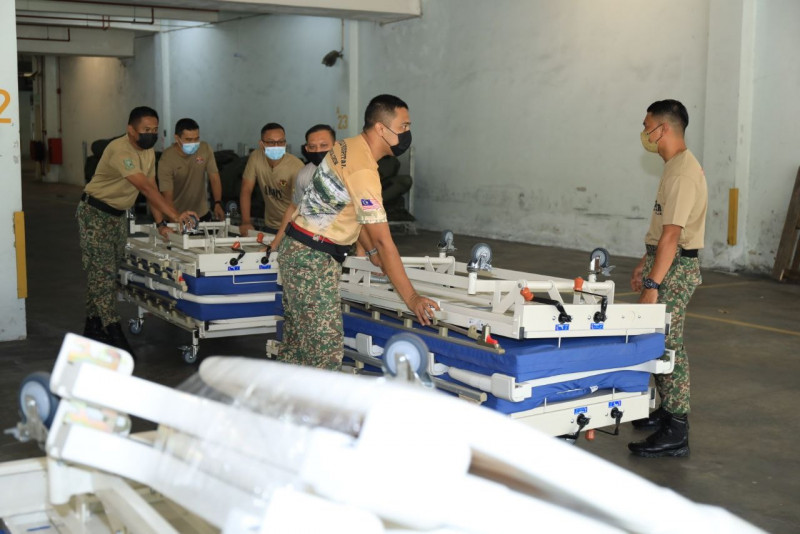 Penang Hospital’s field hosp ready by Thursday, Hisham says