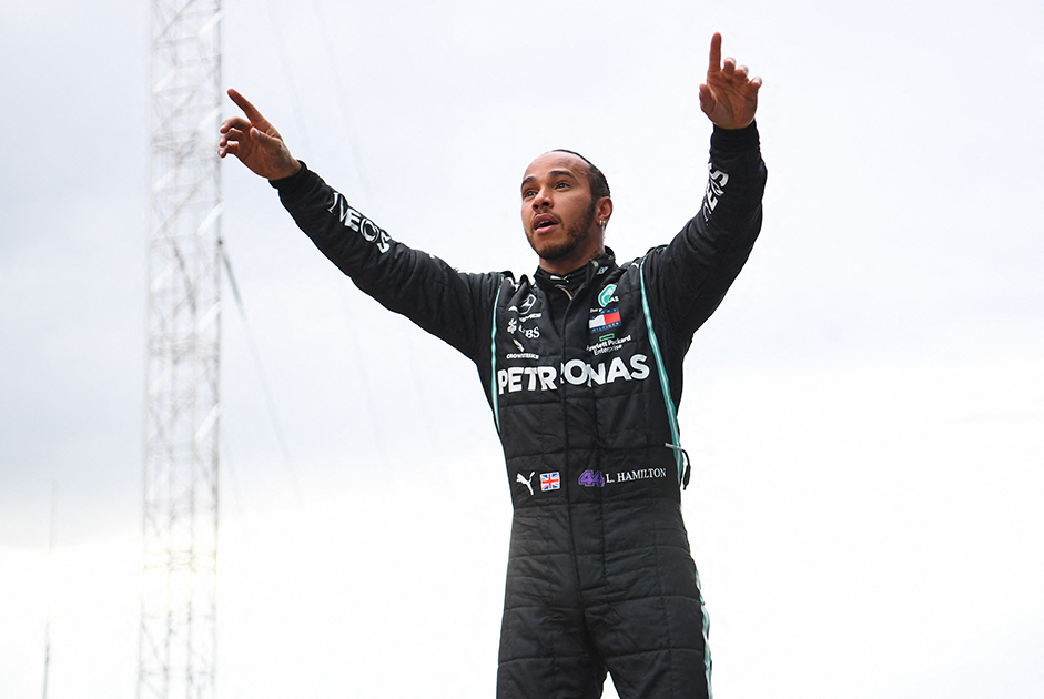 Formula One star, Lewis Hamilton, came in eighth on the list with RM338.2 million in earnings