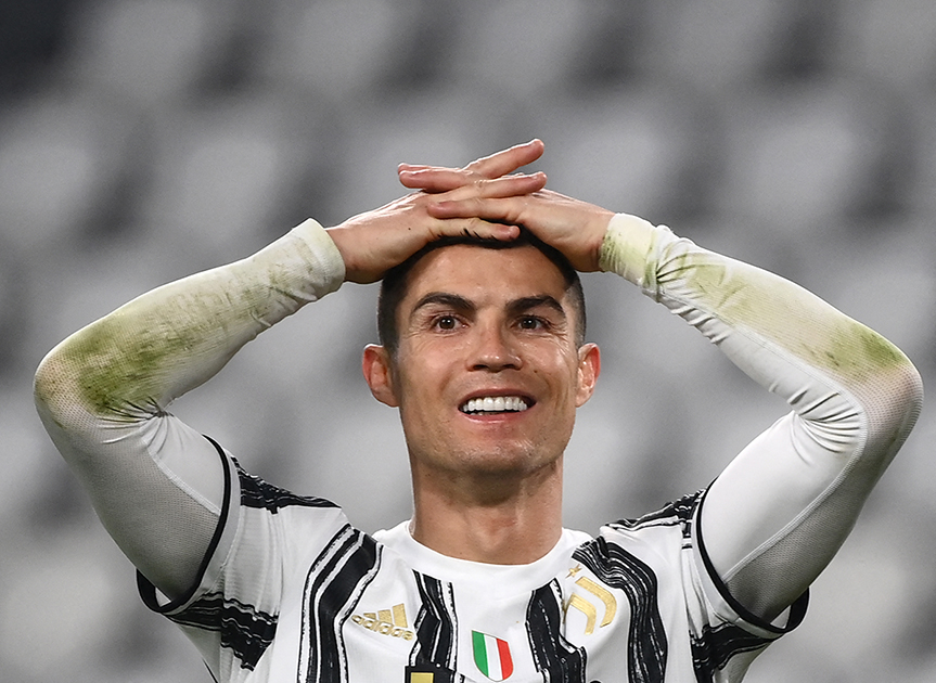 Juventus idol, Cristiano Ronaldo, came in third on the list with RM495 million in earnings