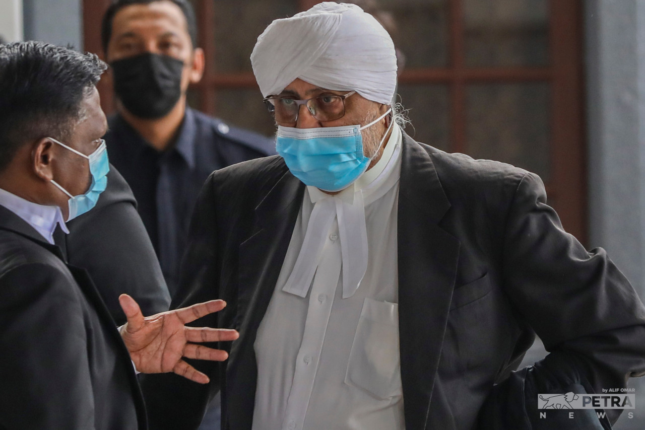 Datin Seri Rosmah Mansor’s lawyer Datuk Jagjit Singh has insisted in court today that his client is a victim of circumstances and name-dropping. – ALIF OMAR/The Vibes pic, September 1, 2022
