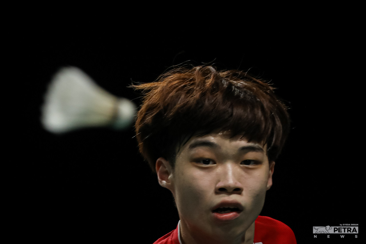 National shuttler Ng Tze Yong’s win over Indonesia’s Ikhsan Leonardo Rumbay at the Badminton Asia Team Championships 2022 has helped the national team clinch the title. Before Tze Yong, singles shuttler Lee Zii Jia and doubles pair Aaron Chia-Soh Wooi Yik also won their matches. – SYEDA IMRAN/The Vibes pic, January 8, 2023