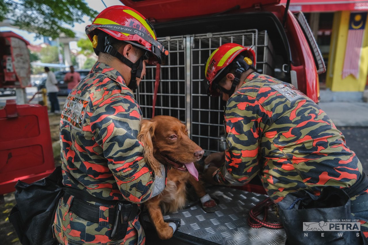 Norizham Mohd Nurdin says the K9 unit is called for every case that requires investigation. – ABDUL RAZAK LATIF/The Vibes pic, January 2, 2023