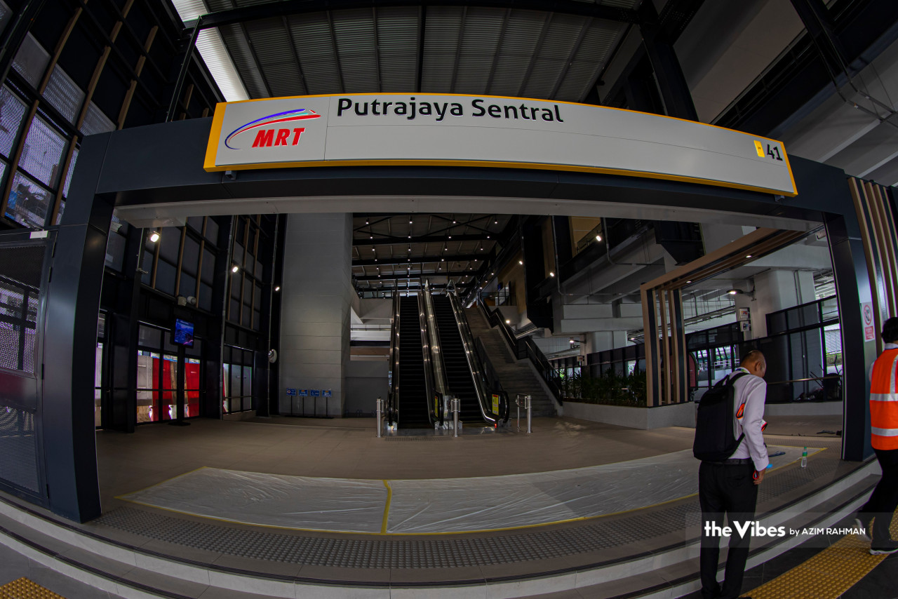 Construction of the Putrajaya MRT line began in 2016 with its first phase completed in June 2022. – AZIM RAHMAN/The Vibes pic, March 15, 2023