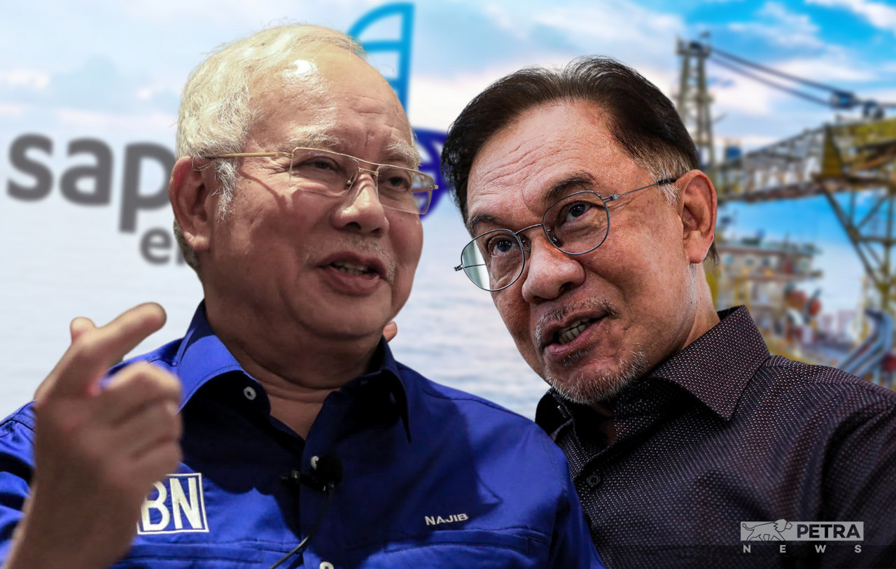 The close competition between Datuk Seri Anwar Ibrahim (right) and Datuk Seri Najib Razak may be attributed to the Pekan MP’s ‘Bossku’ campaign, which has played a big role in obtaining votes, especially from among the youth and Undi18 demographic. – File pic, April 25, 2022
