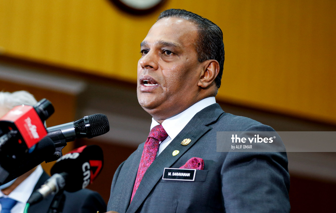 Human Resources Minister Datuk Seri M. Saravanan says checks have been conducted on 3,452 companies, from which 124 IPs have been initiated. – The Vibes file pic, March 15, 2021