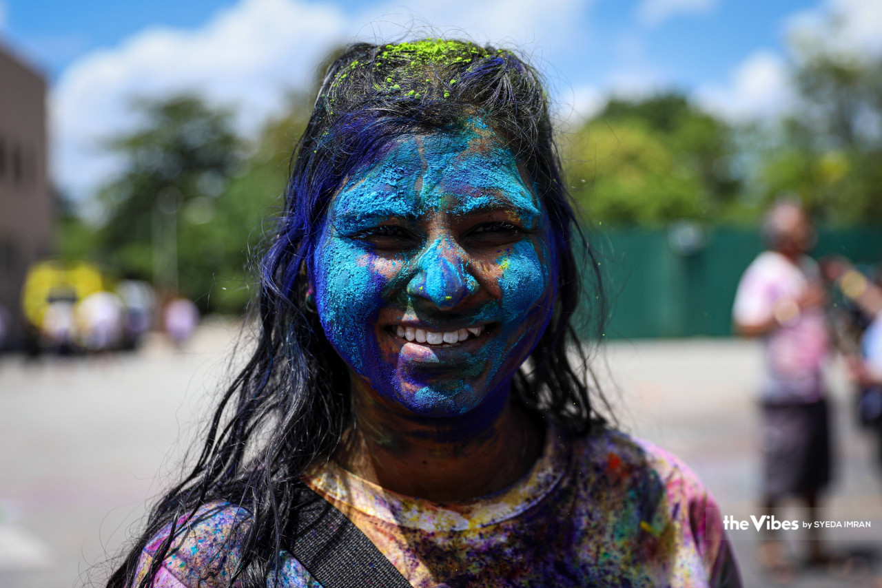 The Holi celebration last week was particularly special as Shree Lakshmi Narayan Temple has not observed it with such pomp and merriment for several years, including during the Covid-19 pandemic. – SYEDA IMRAN/The Vibes pic, March 22, 2023