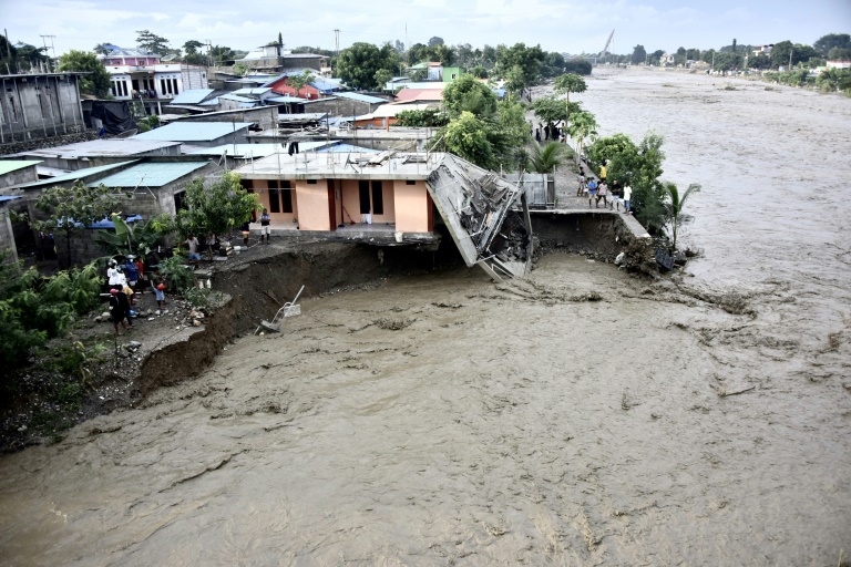 Floods sparked by torrential rain wreaked havoc and destruction on islands stretching from Flores Island in Indonesia to East Timor. – AFP pic, April 5, 2021
