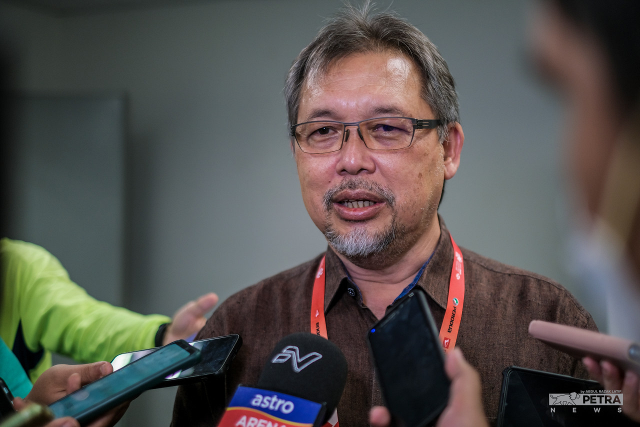 Datuk Razif Sidek notes that being among the top-ranking players also means that Aaron Chia-Soh Wooi Yik now face tougher and better opponents. – ABDUL RAZAK LATIF/The Vibes file pic, March 27, 2023