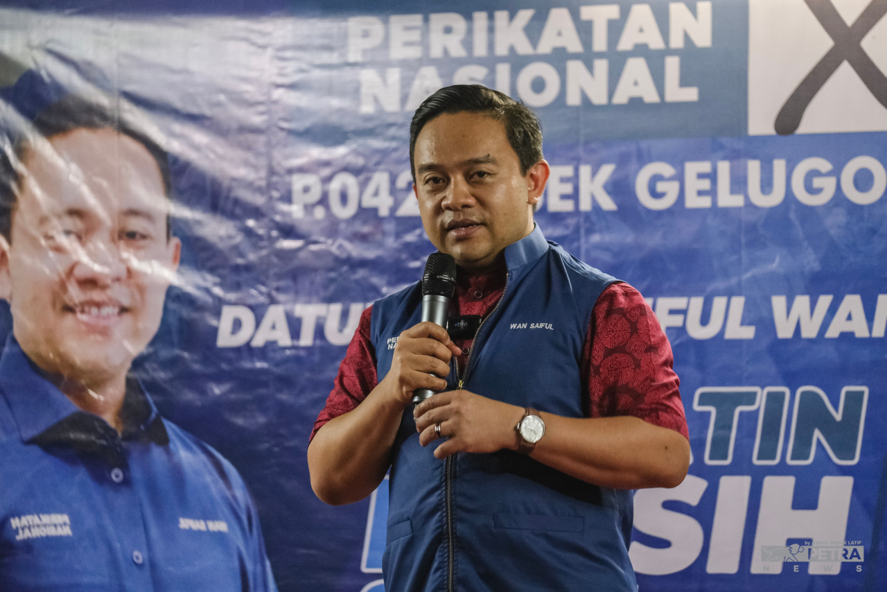 Wan Saiful Wan Jan has said opposition leaders are typically unable to even pose questions to Anwar, as only questions approved by the speaker are allowed to be raised in the House. – ABDUL RAZAK LATIF/The Vibes file pic, April 6, 2023