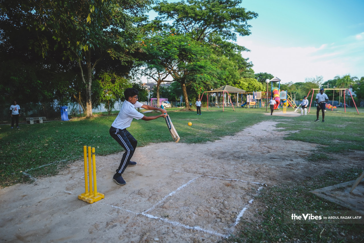 A wide shot of what the current training ground looked like before the team could train at the proposed cricket nets. – ABDUL RAZAK LATIF/The Vibes pic, June 19, 2023
