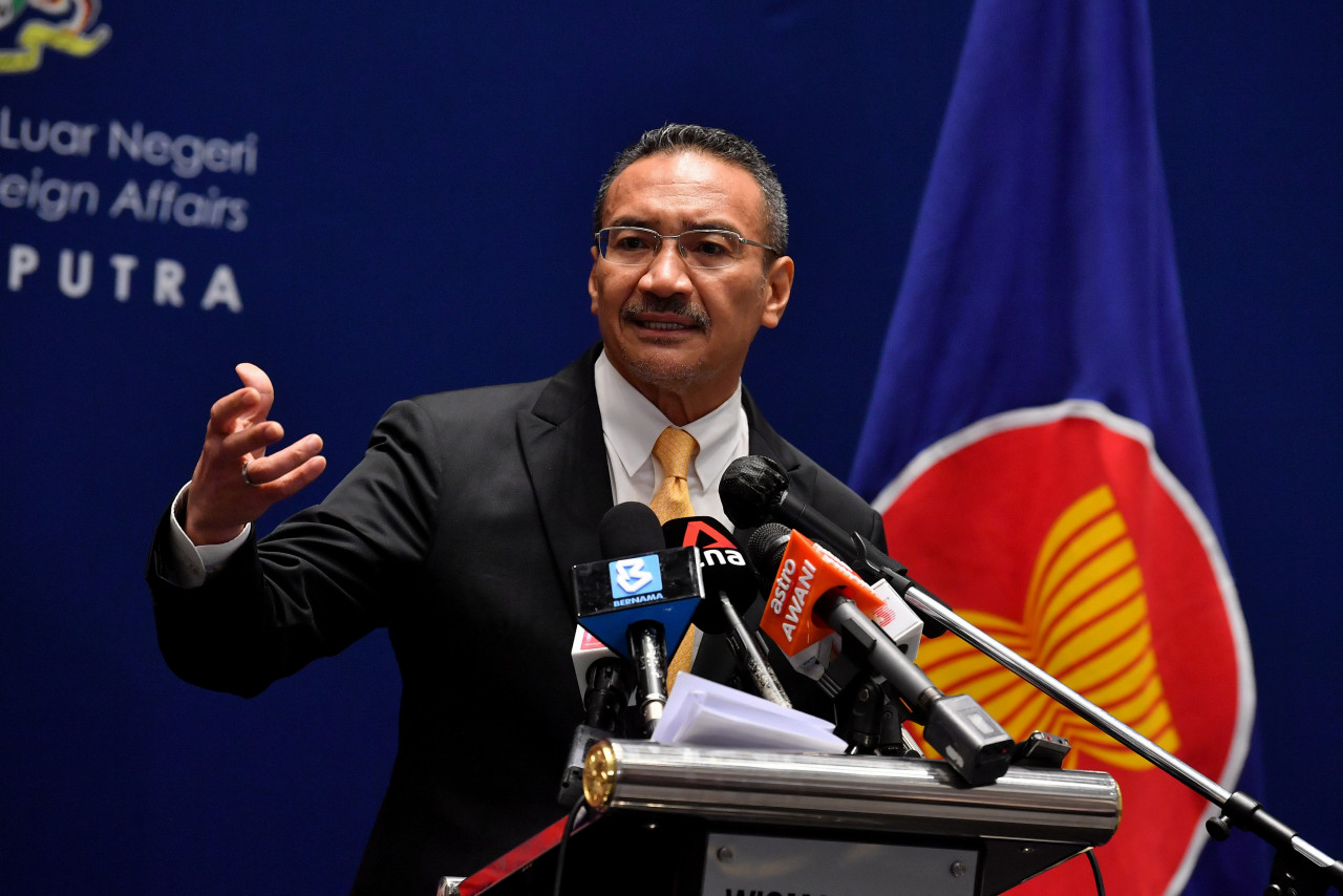 Foreign Minister Datuk Seri Hishammuddin Hussein has been elevated as a senior minister. – Bernama pic, July 7, 2021