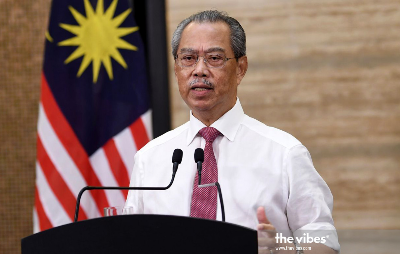 Prime Minister Tan Sri Muhyiddin Yassin has been accused of using Covid-19 as an excuse to cling to power. – File pic, July 25, 2021
