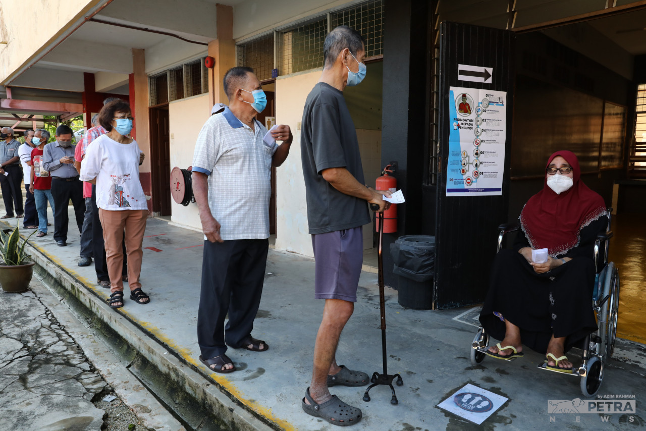 The electoral roll for Johor has 2,597,742 registered voters. – AZIM RAHMAN/The Vibes pic, March 12, 2022