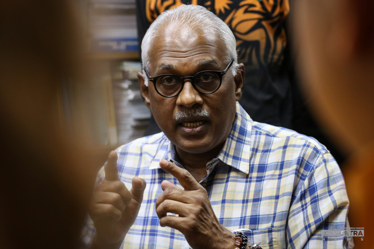 Charles Santiago urges the unity government to focus on the economy and the welfare of Malaysians, which would eventually win them Malay votes lost to Perikatan Nasional. – The Vibes file pic, August 14, 2023