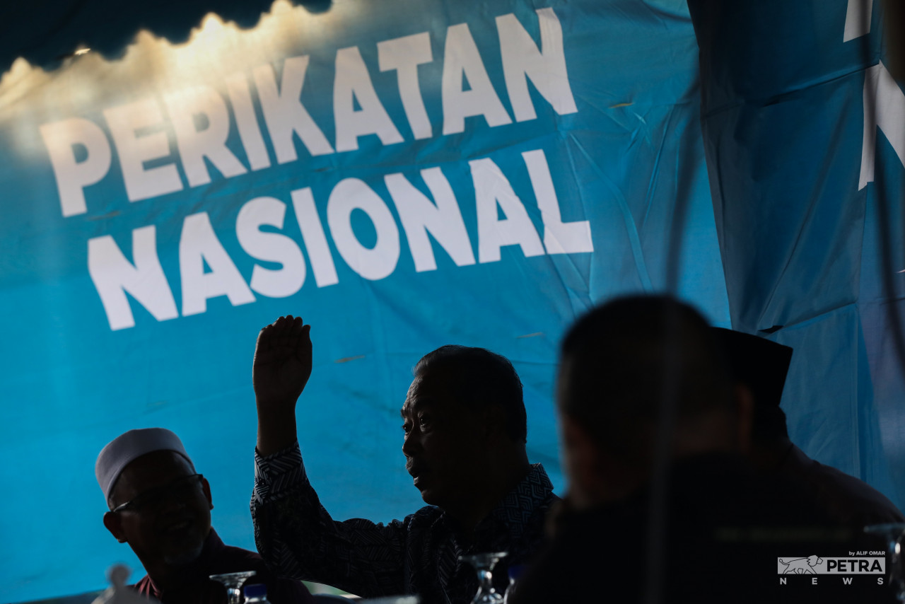 Though Tan Sri Muhyiddin Yassin's name alone has not been enough to capture voters in Melaka, Perikatan Nasional could still have this in the bag after putting Datuk Mas Ermieyati Samsudin up as chief ministerial candidate. – The Vibes file pic, November 19, 2021