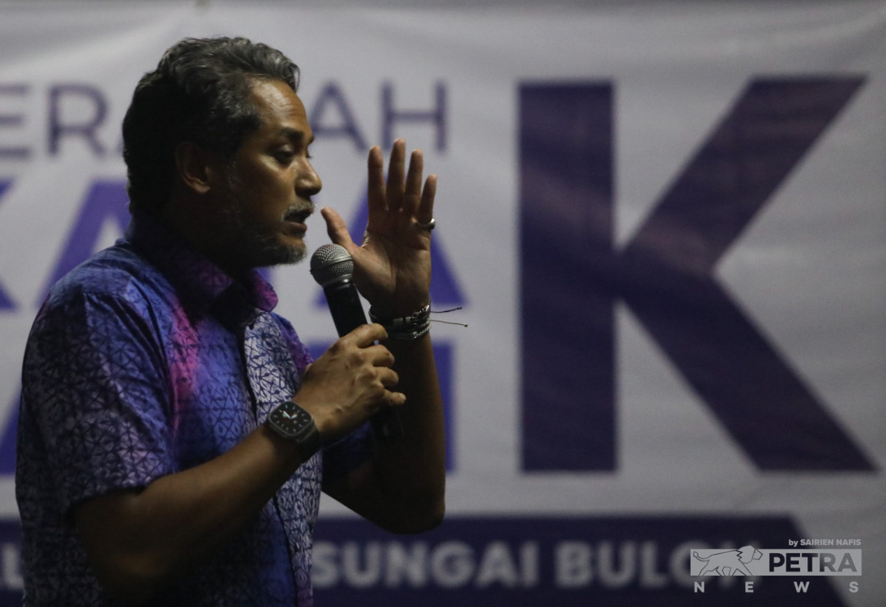 Khairy has admitted during a speech in Sg Buloh that he wants to lead Umno and Malaysia someday in the future. – SAIRIEN NAFIS/The Vibes pic, November 12, 2022