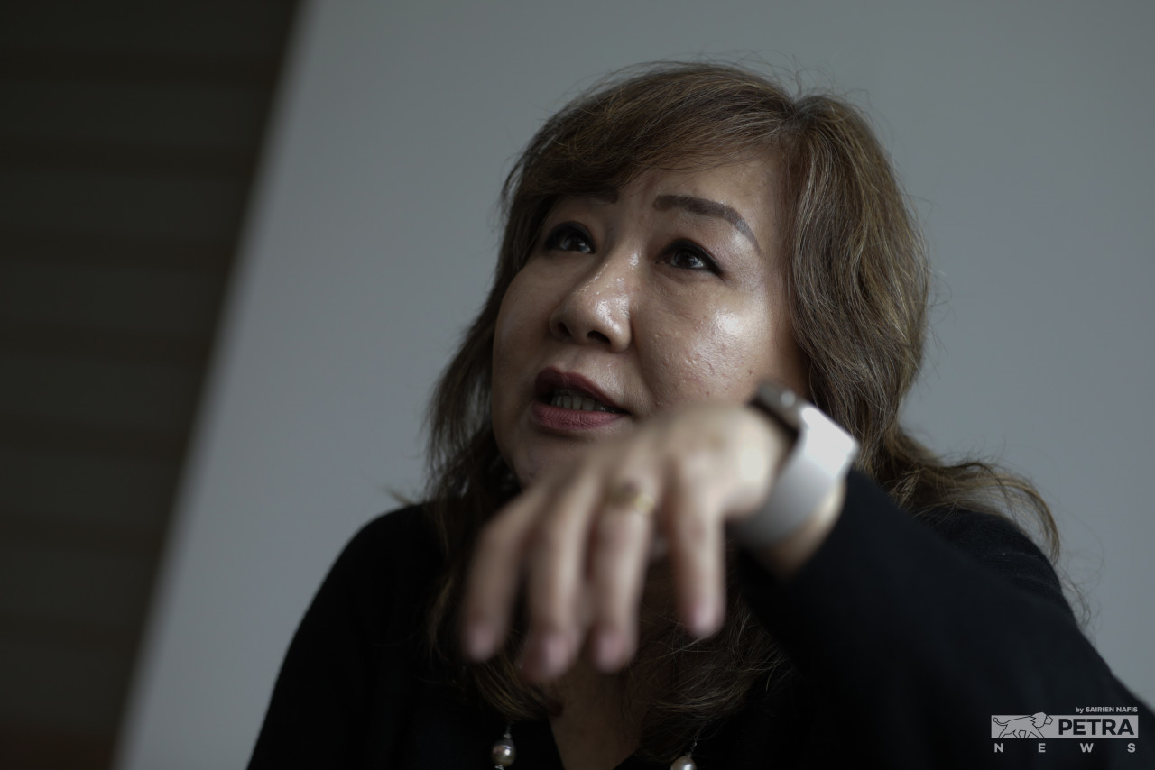 Malaysian Bar president Karen Cheah says that the purported investigations will have an impact on the judiciary as it undermines the rule of law and creates intimidation and a climate of fear. – SAIRIEN NAFIS/The Vibes pic, April 25, 2022