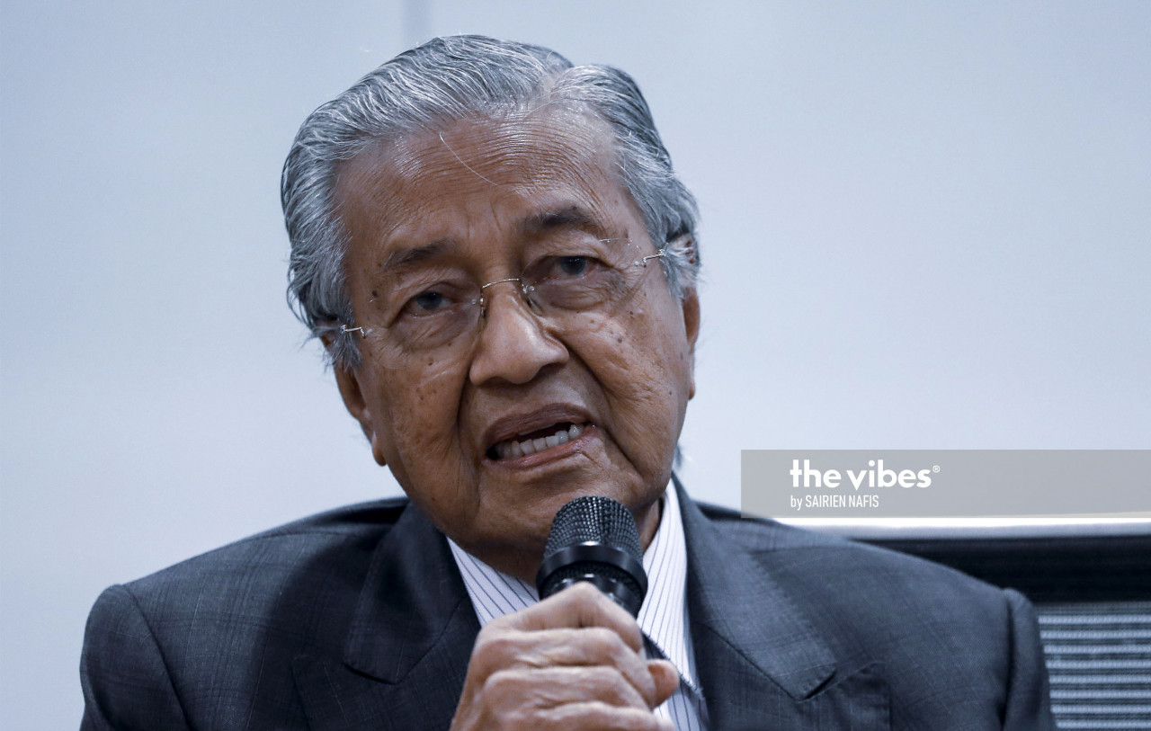 Syed Saddiq Syed Abdul Rahman has made no secret of his admiration for Tun Dr Mahathir Mohamad, even briefly joining his Pejuang party before forming Muda. – The Vibes pic, April 22, 2021