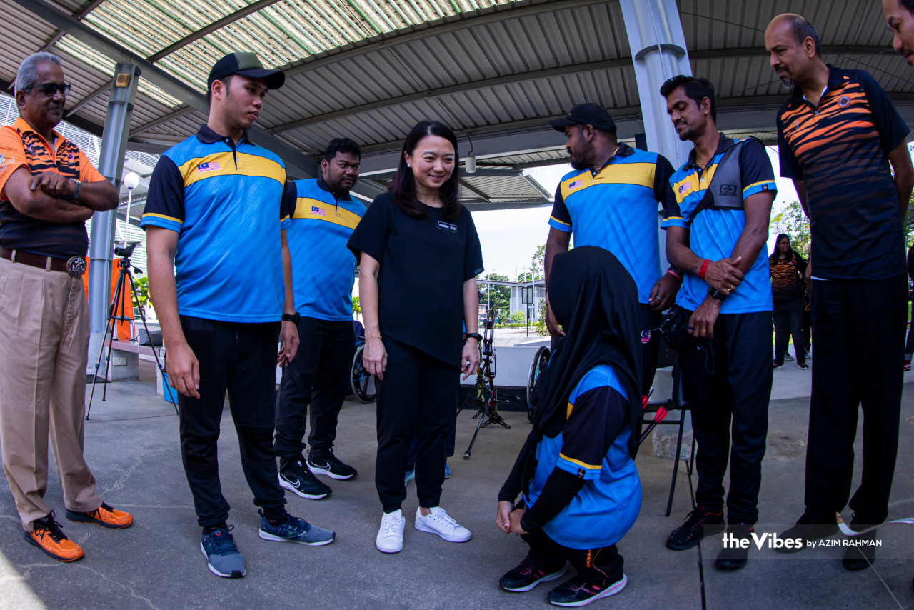 Hannah Yeoh says it is very dangerous for para-athletes to compete in international competitions overseas on their own. – AZIM RAHMAN/The Vibes pic, February 18, 2023