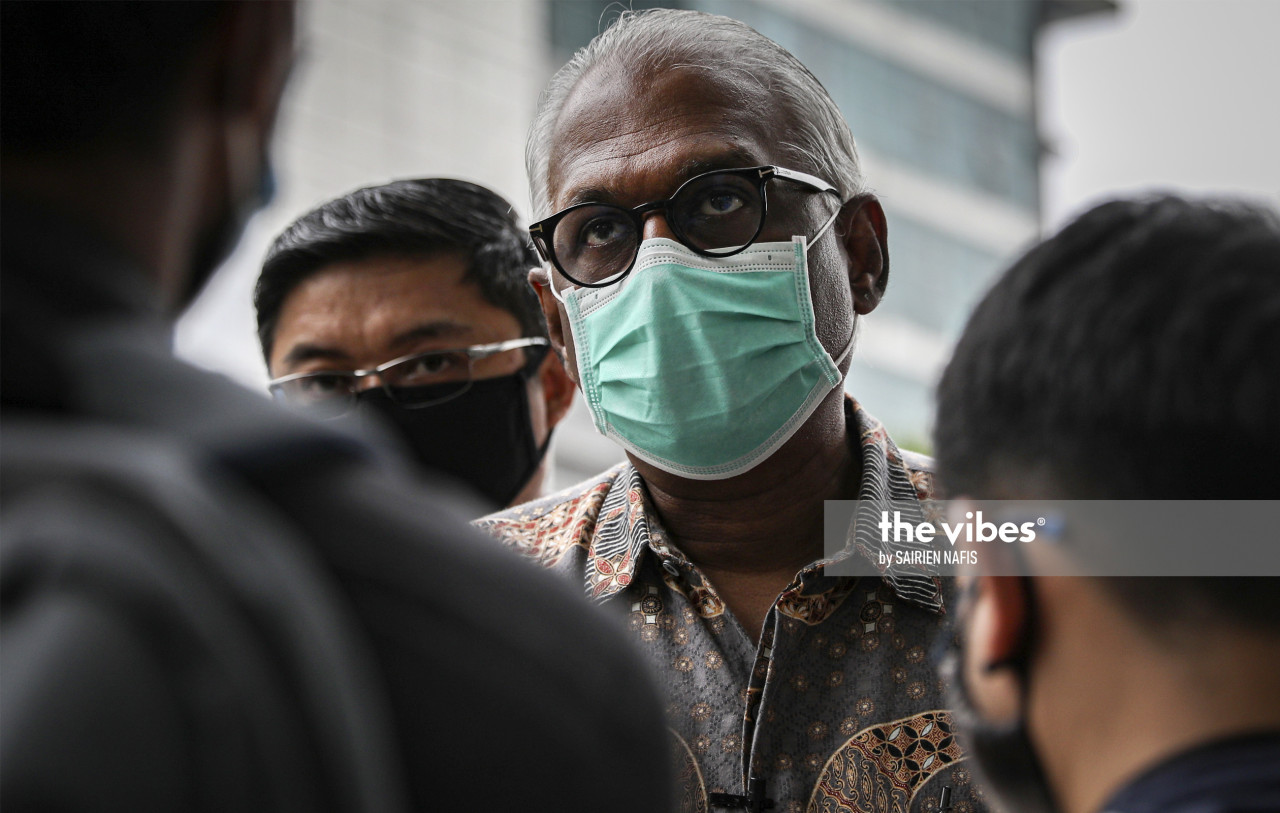 Klang MP Charles Santiago says there are still many in his constituency yet to register for Covid-19 immunisation. – The Vibes file pic, August 18, 2021